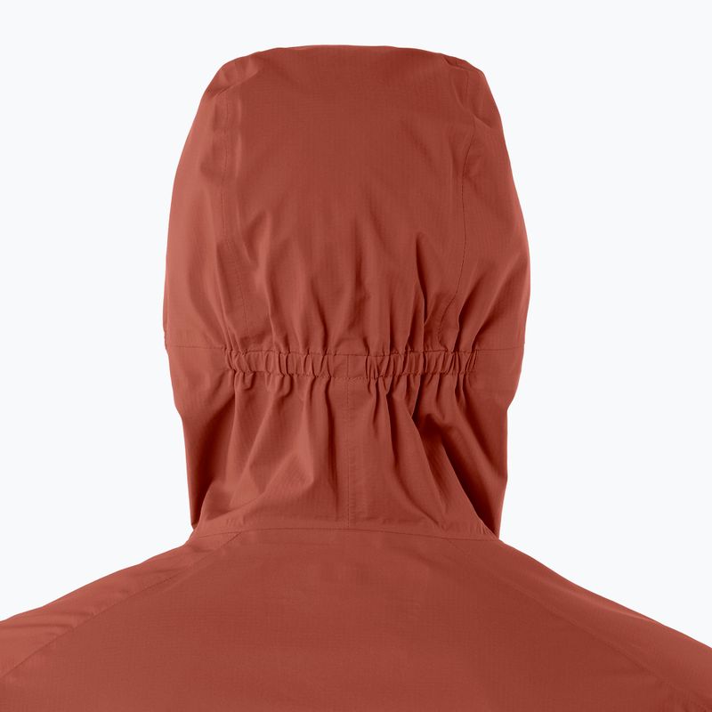 Куртка для бігу чоловіча Salomon Bonatti Waterproof burnt umber 3