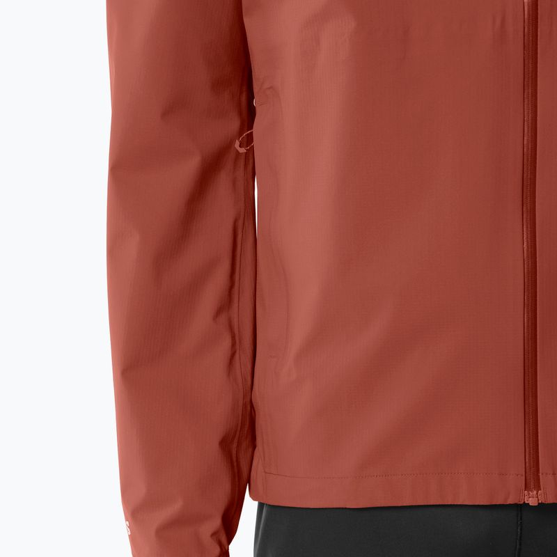 Куртка для бігу чоловіча Salomon Bonatti Waterproof burnt umber 6