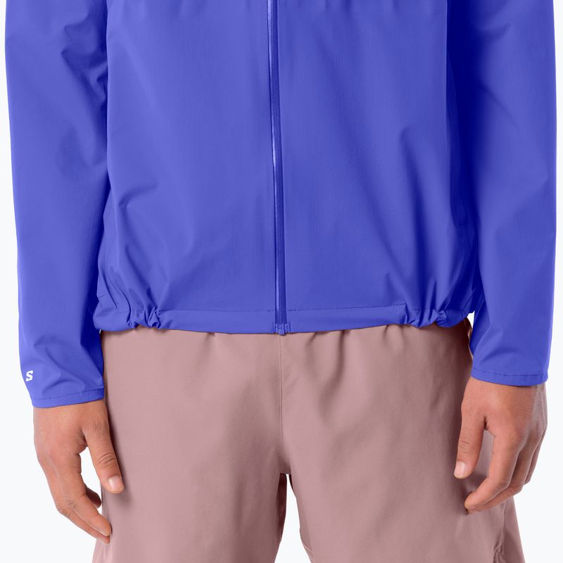 Куртка для бігу чоловіча Salomon Bonatti Waterproof clematis blue 4