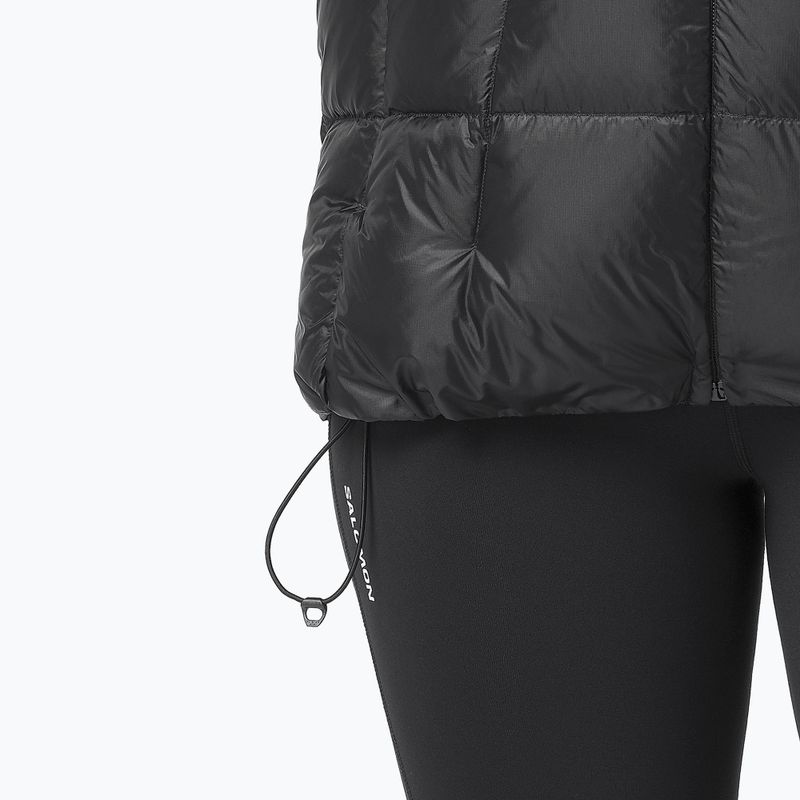 Пуховик жіночий Salomon Outpulse Down deep black 6