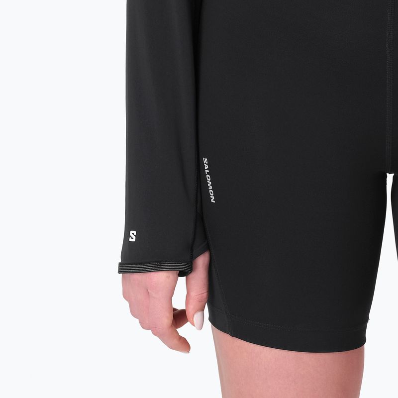 Кофта жіноча Salomon Sense Aero Hybrid CP PLVR deep black 4