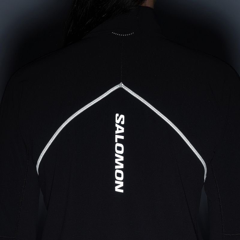 Кофта жіноча Salomon Sense Aero Hybrid CP PLVR deep black 5