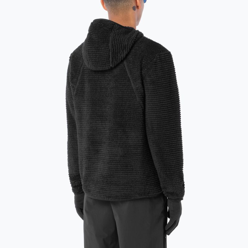 Кофта флісова чоловіча Salomon Thernova Fleece Hoodie deep black 2