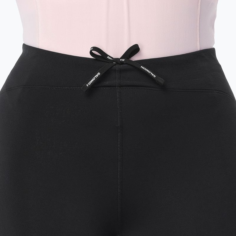 Лосини для бігу жіночі Salomon Shakeout Core Warm Tights deep black 4
