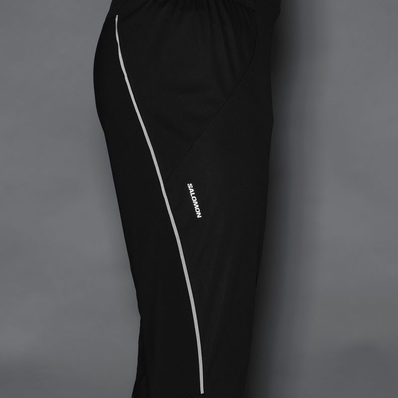 Штани для бігу чоловічі Salomon Sense Softshell Pants deep black 6