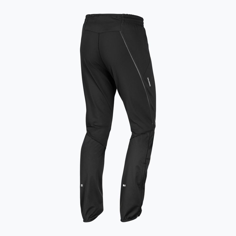 Штани для бігу чоловічі Salomon Sense Softshell Pants deep black 9