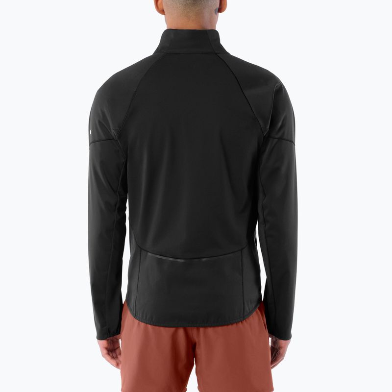 Куртка для бігу чоловіча Salomon Sense Softshell Jacket deep black 2