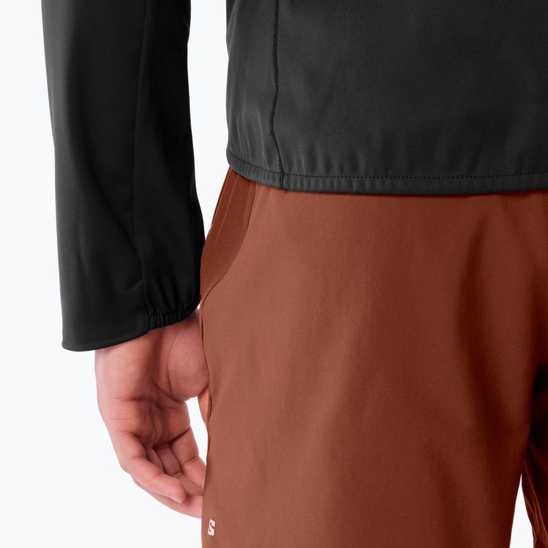 Куртка для бігу чоловіча Salomon Sense Softshell Jacket deep black 4