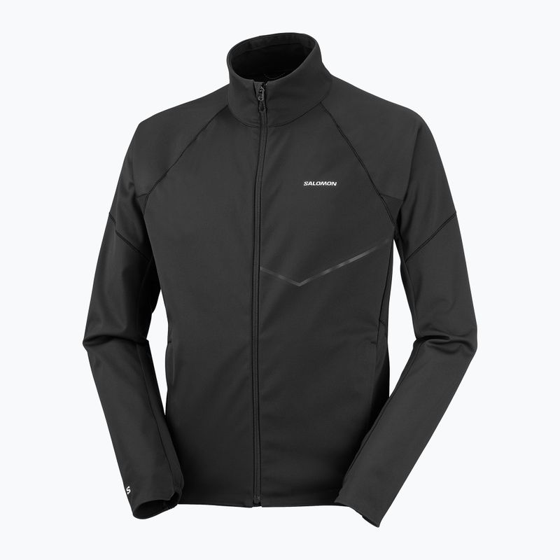 Куртка для бігу чоловіча Salomon Sense Softshell Jacket deep black 7