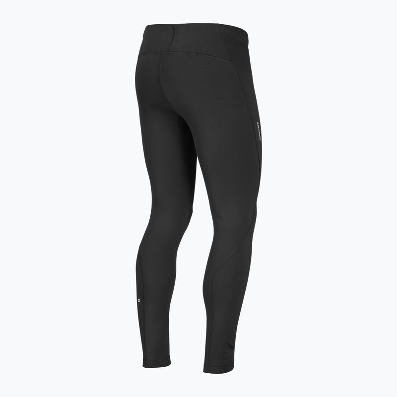 Легінси для бігу чоловічі Salomon Shakeout Core Warm Tights deep black 9