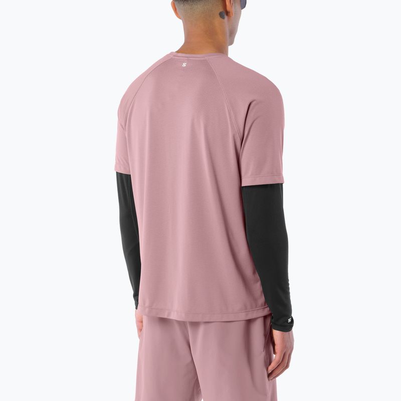 Футболка для бігу чоловіча Salomon Shakeout Core SS Tee antler 2