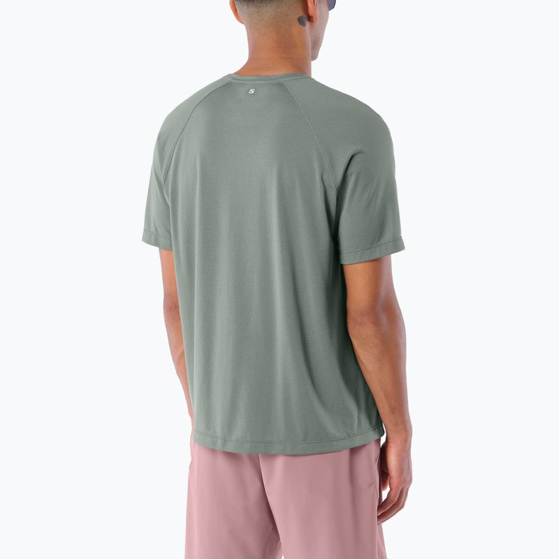 Футболка для бігу чоловіча Salomon Shakeout Core SS Tee castor gray 2