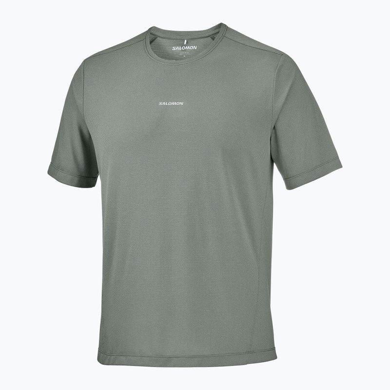 Футболка для бігу чоловіча Salomon Shakeout Core SS Tee castor gray 4