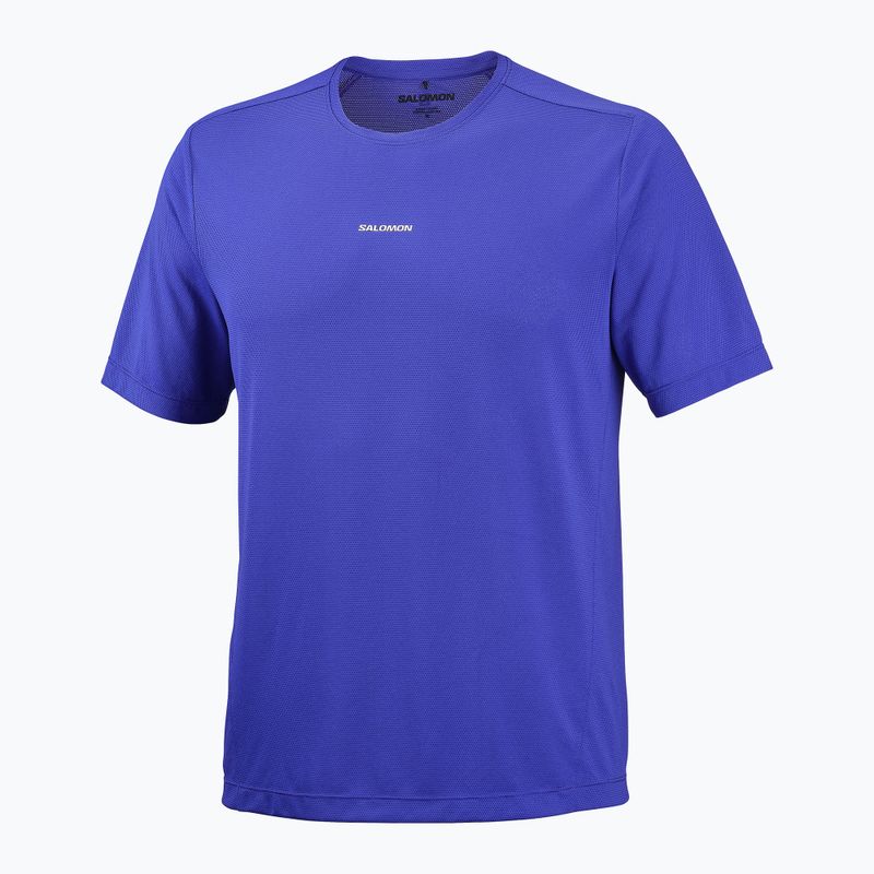 Футболка для бігу чоловіча Salomon Shakeout Core SS Tee clematis blue 4