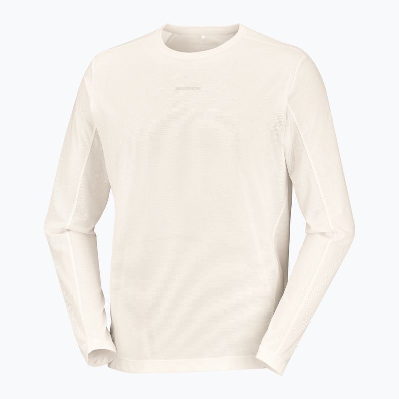 Лонгслів для бігу чоловічий Salomon Shakeout Core Tee GFX LS whisper white/pink frosting 5