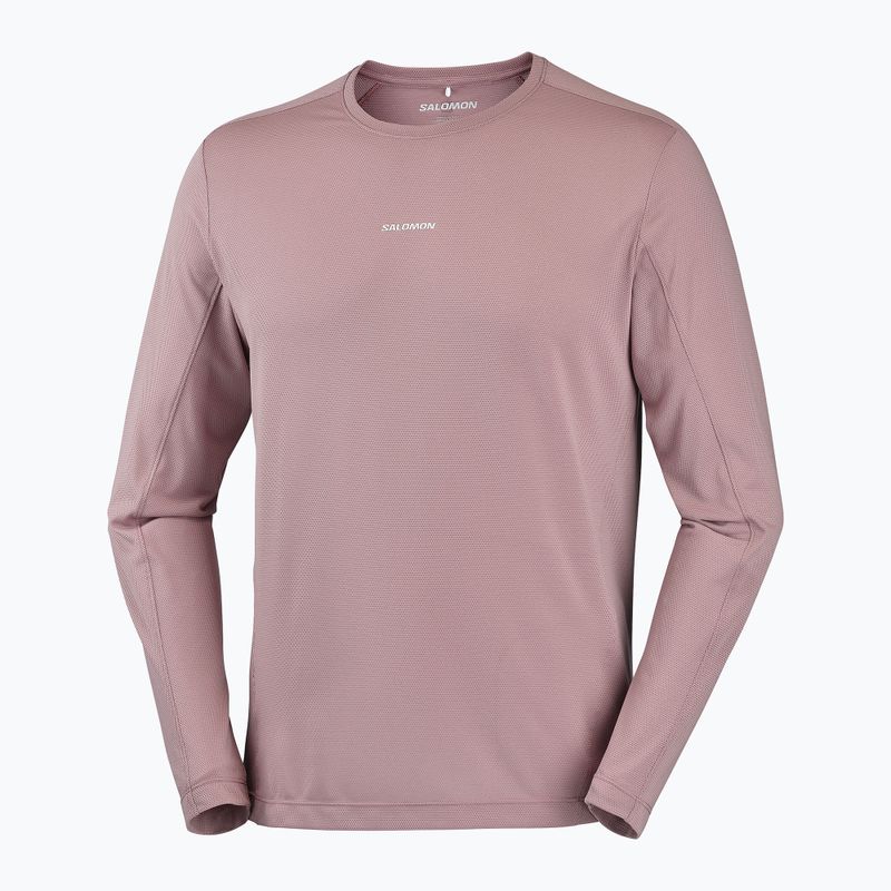 Лонгслів для бігу чоловічий Salomon Shakeout Core LS Tee antler 4