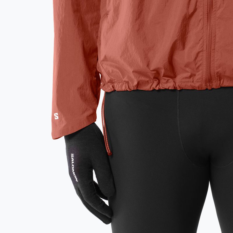 Куртка для бігу чоловіча Salomon Shakeout Fly burnt umber 7