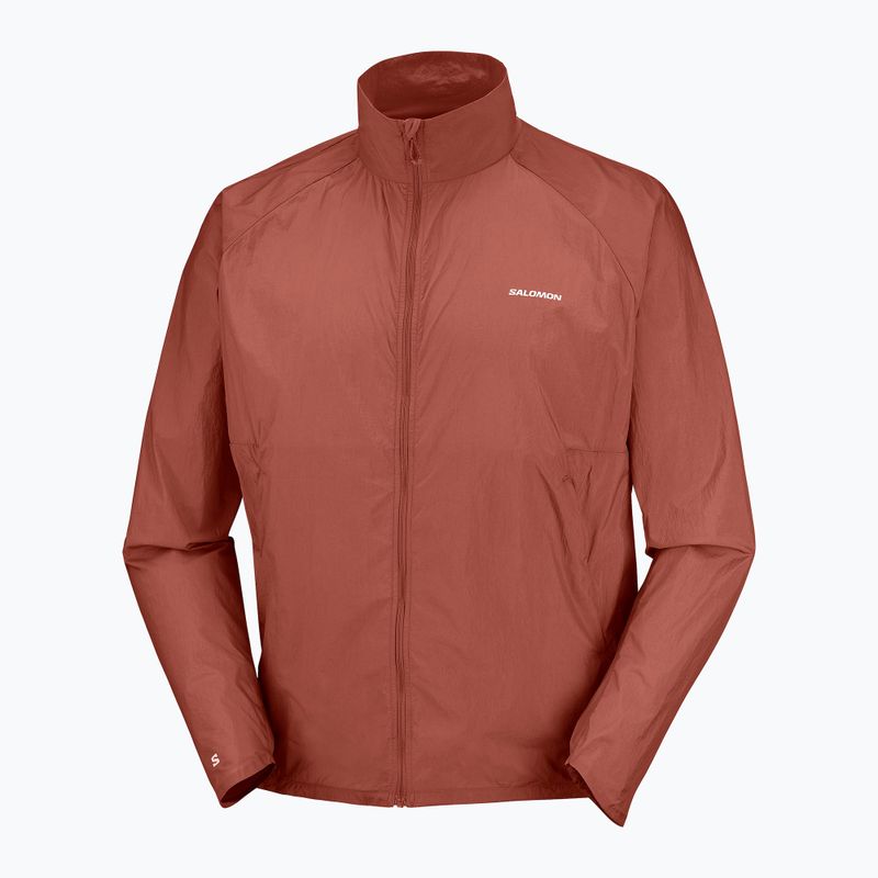 Куртка для бігу чоловіча Salomon Shakeout Fly burnt umber 9