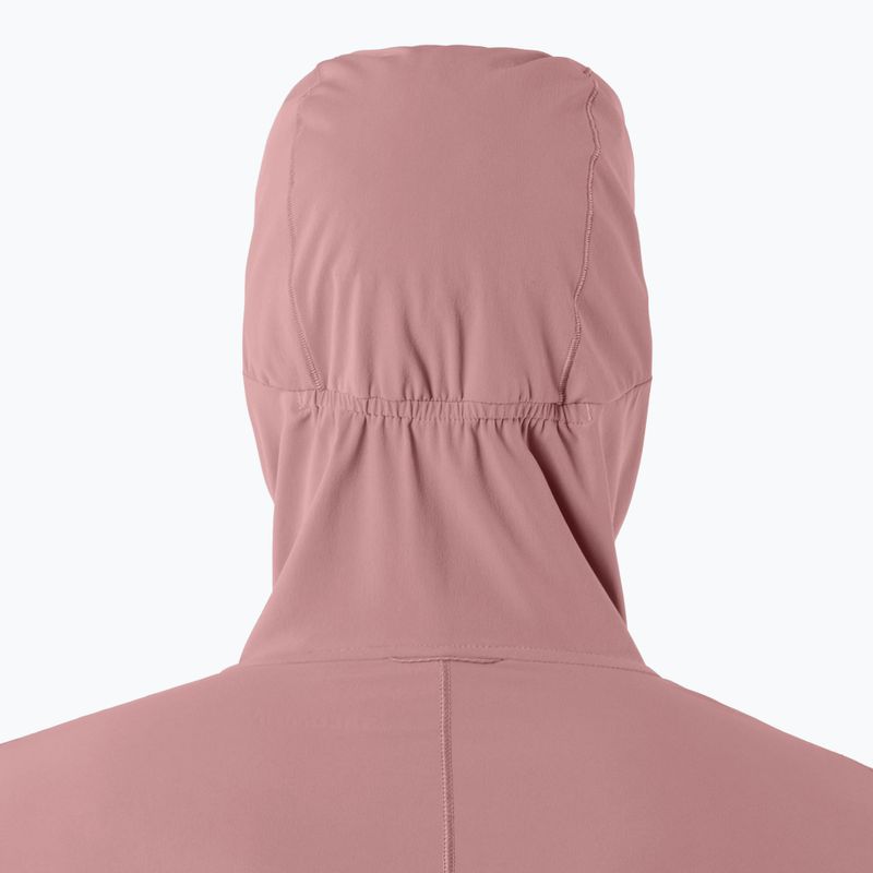 Кофта для бігу чоловіча Salomon Sense Aero Hybrid Half Zip Hooded antler 5