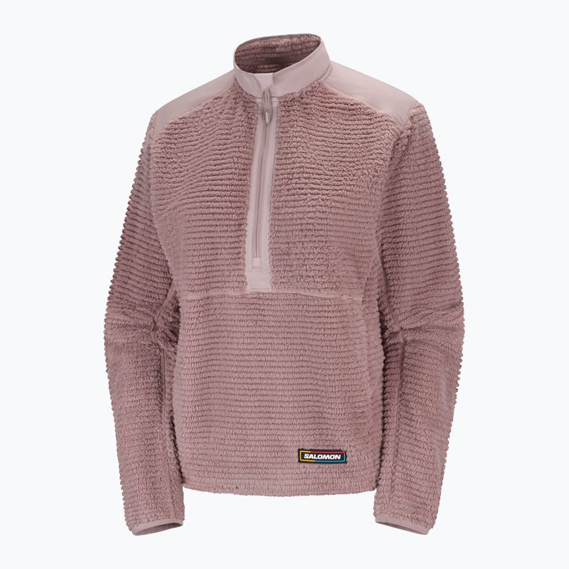 Кофта флісова жіноча Salomon Thernova Fleece antler 5