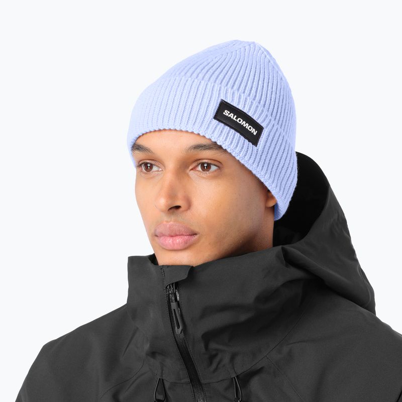 Шапка зимова Salomon Classic brunnera blue 2