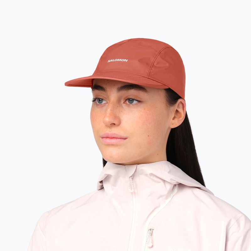 Кепка Salomon Bonatti Pro 5 Panel burnt umber 2
