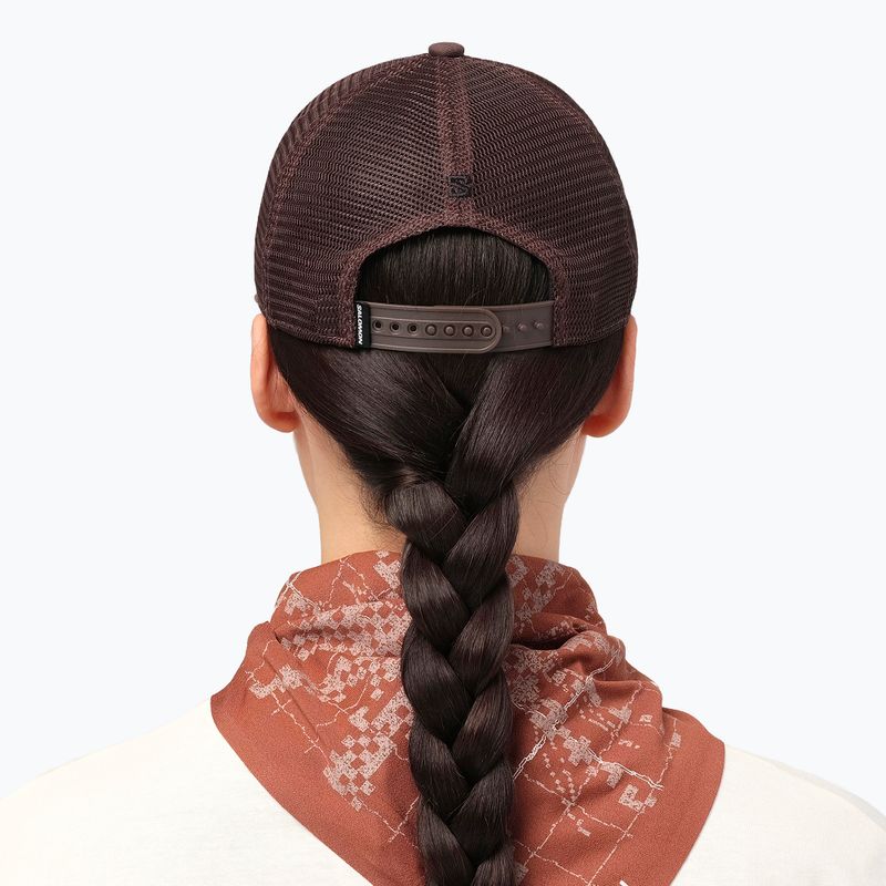 Кепка Salomon Logo Trucker coffee bean 5