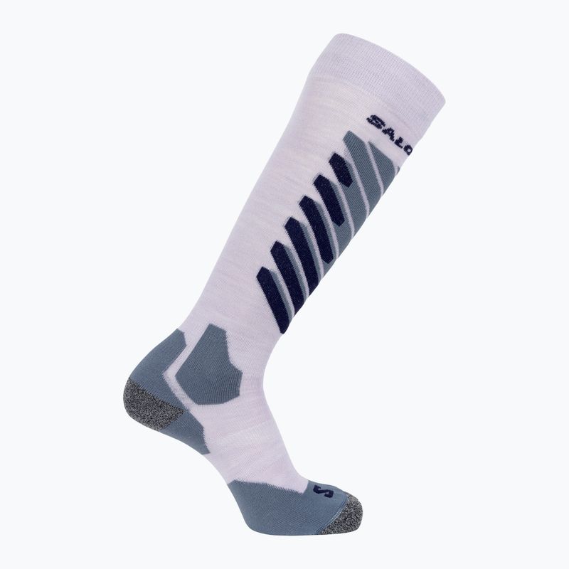 Шкарпетки лижні Salomon S/Access sweet lavender/medium grey