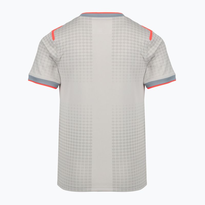 Футболка футбольна дитяча Nike England Pre-Match pewter grey/bright crimson 2