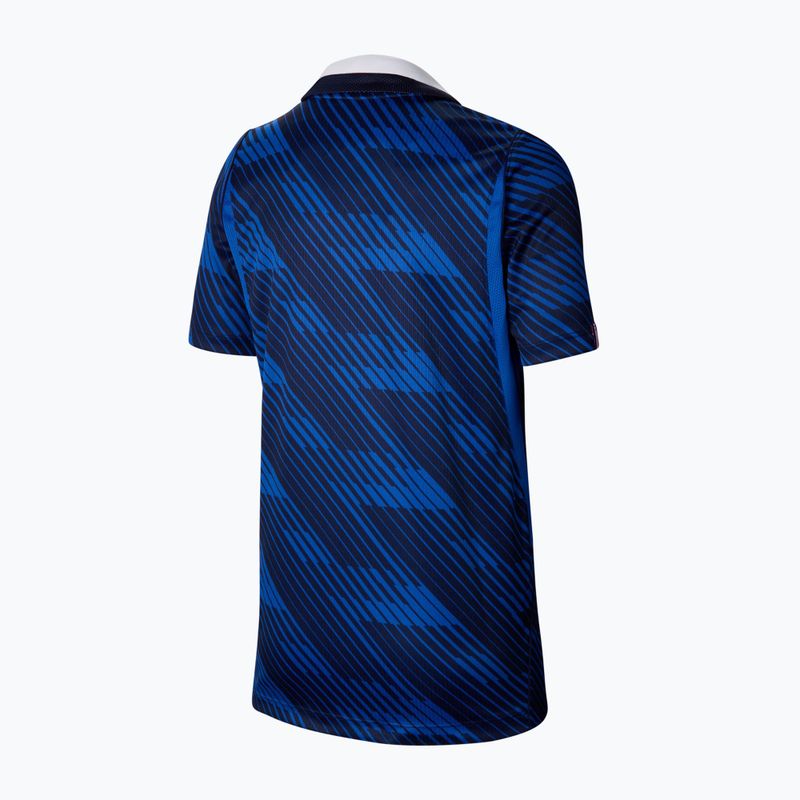 Футболка футбольна дитяча Nike FFF 2026 Stadium Home game royal/metallic copper 2
