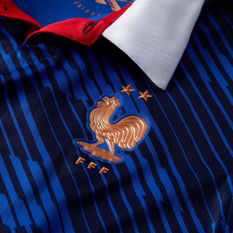 Футболка футбольна дитяча Nike FFF 2026 Stadium Home game royal/metallic copper 3
