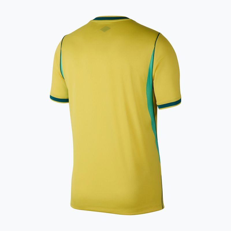 Футболка футбольна чоловіча Nike Brazil 2026 Stadium Home Soccer Replica canary/light menta/geode teal 8