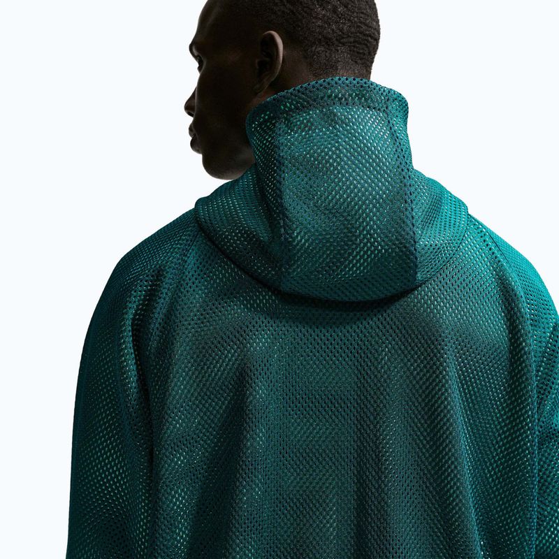 Чоловіча футбольна куртка Nike Brazil Soccer Anthem geode teal/light mint/midwest gold 5