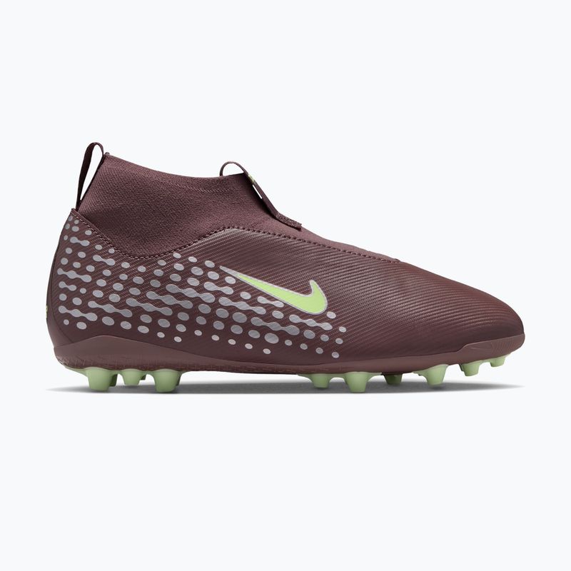 Кросівки футбольні дитячі Nike Zoom Superfly 10 Academy Kylian Mbappe AG plum eclipse/metallic silver