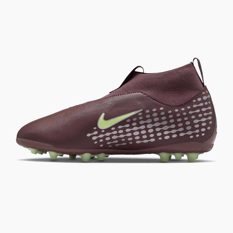 Кросівки футбольні дитячі Nike Zoom Superfly 10 Academy Kylian Mbappe AG plum eclipse/metallic silver 2