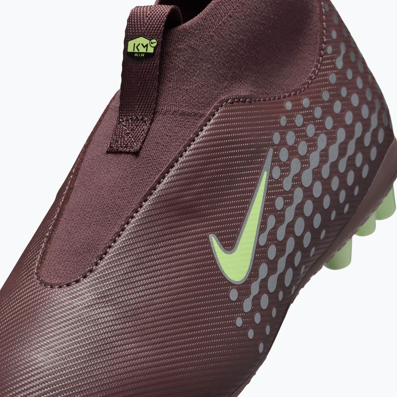 Кросівки футбольні дитячі Nike Zoom Superfly 10 Academy Kylian Mbappe AG plum eclipse/metallic silver 4