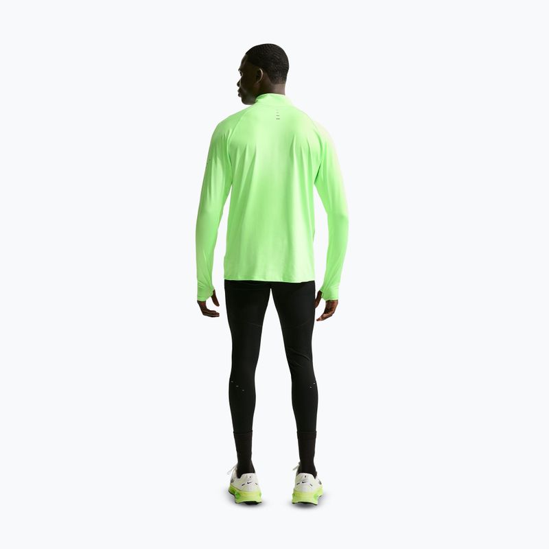 Чоловіча бігова кофта Nike Stride 1/4 Zip Dri-Fit lime blast 3