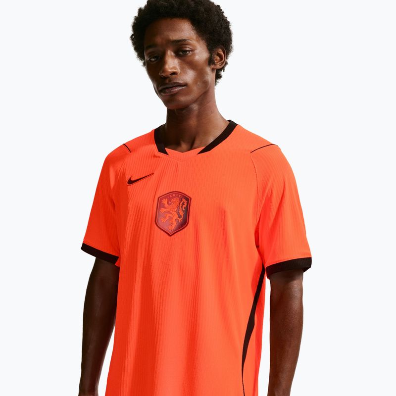 Футболка футбольна чоловіча Nike Netherlands 2026/27 Match Home hyper crimson/black 4