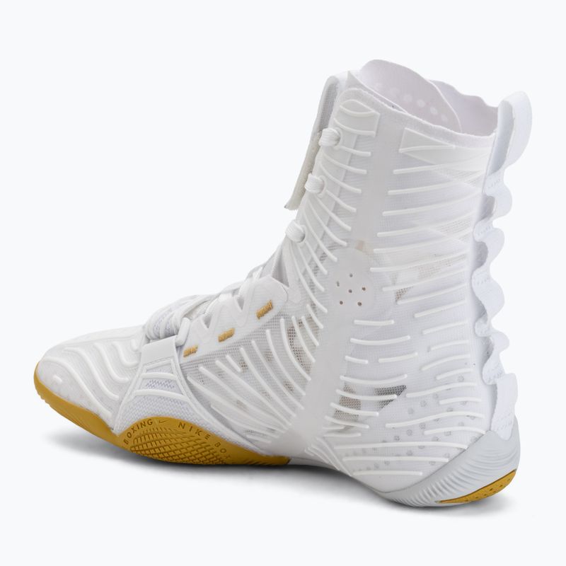 Кросівки боксерські Nike HyperKo 3 white/metallic gold 3