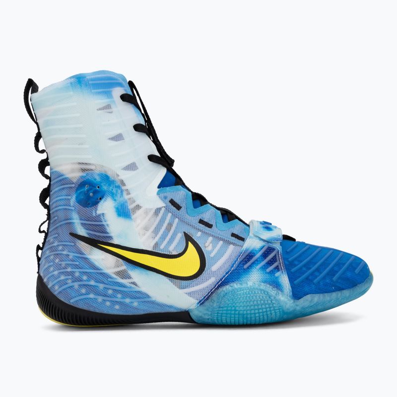 Кросівки боксерські Nike HyperKo 3 SE photo blue/sonic yellow 2