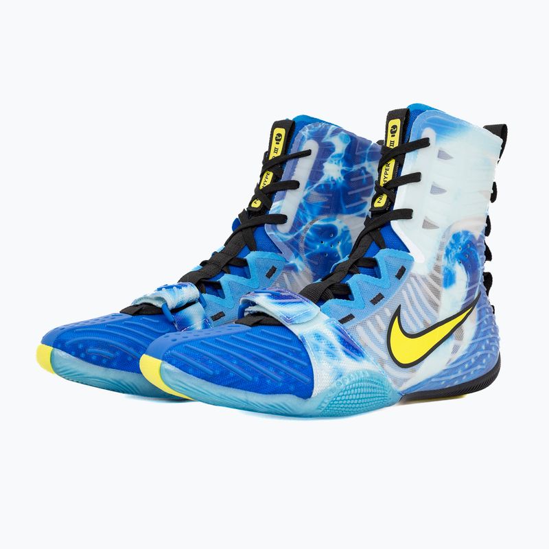 Кросівки боксерські Nike HyperKo 3 SE photo blue/sonic yellow 3