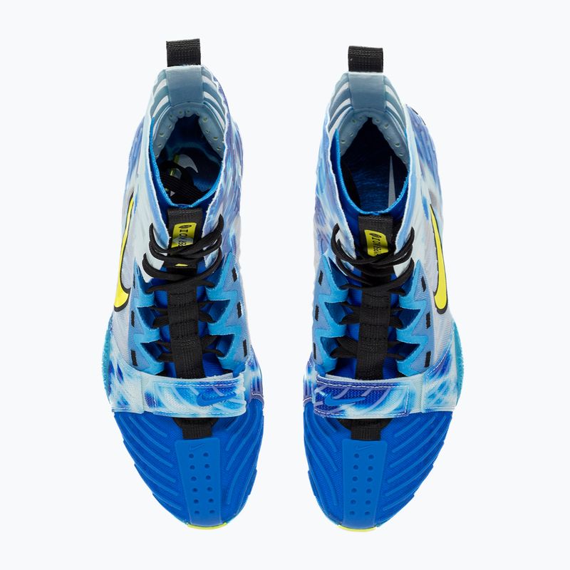 Кросівки боксерські Nike HyperKo 3 SE photo blue/sonic yellow 4