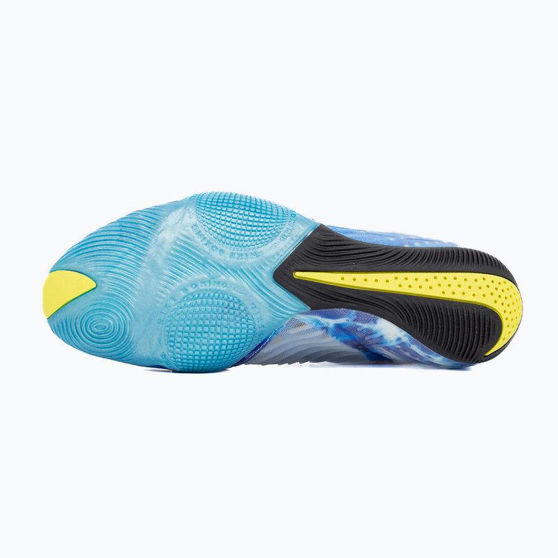 Кросівки боксерські Nike HyperKo 3 SE photo blue/sonic yellow 5
