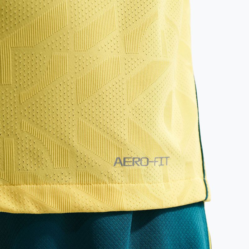 Футболка футбольна чоловіча Nike Brazil 2026/27 Match Home canary/light mint/geode teal 7