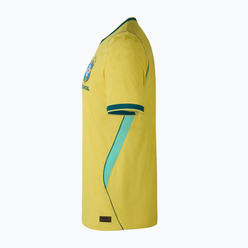 Футболка футбольна чоловіча Nike Brazil 2026/27 Match Home canary/light mint/geode teal 10