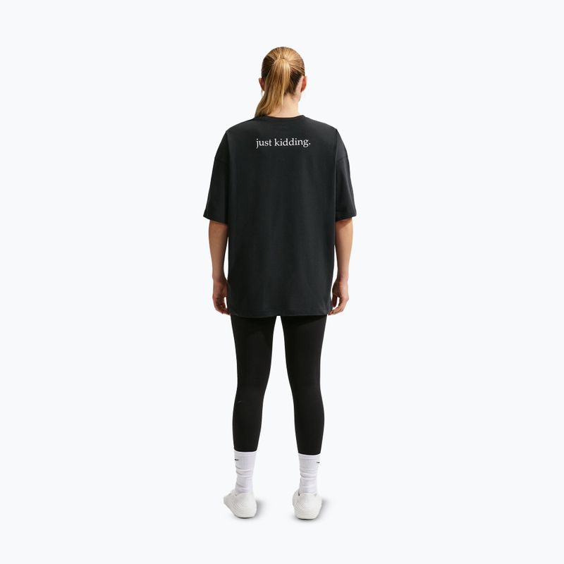 Футболка жіноча Nike Dri-Fit black/white/white 3