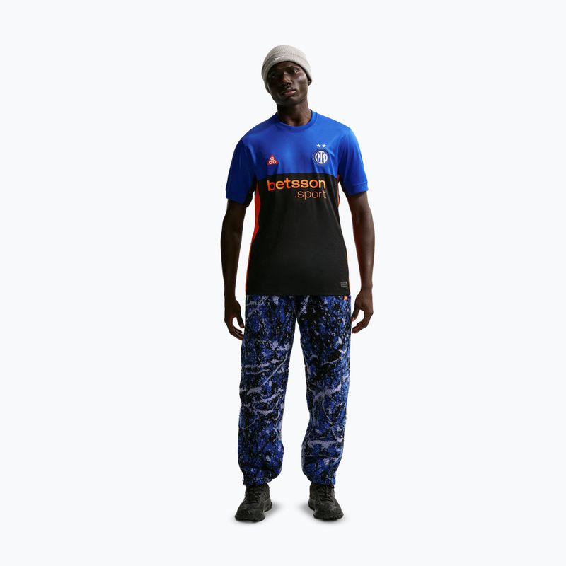 Футболка футбольна чоловіча Nike Inter Milan Stadium SE hyper blue/black/safety orange 2