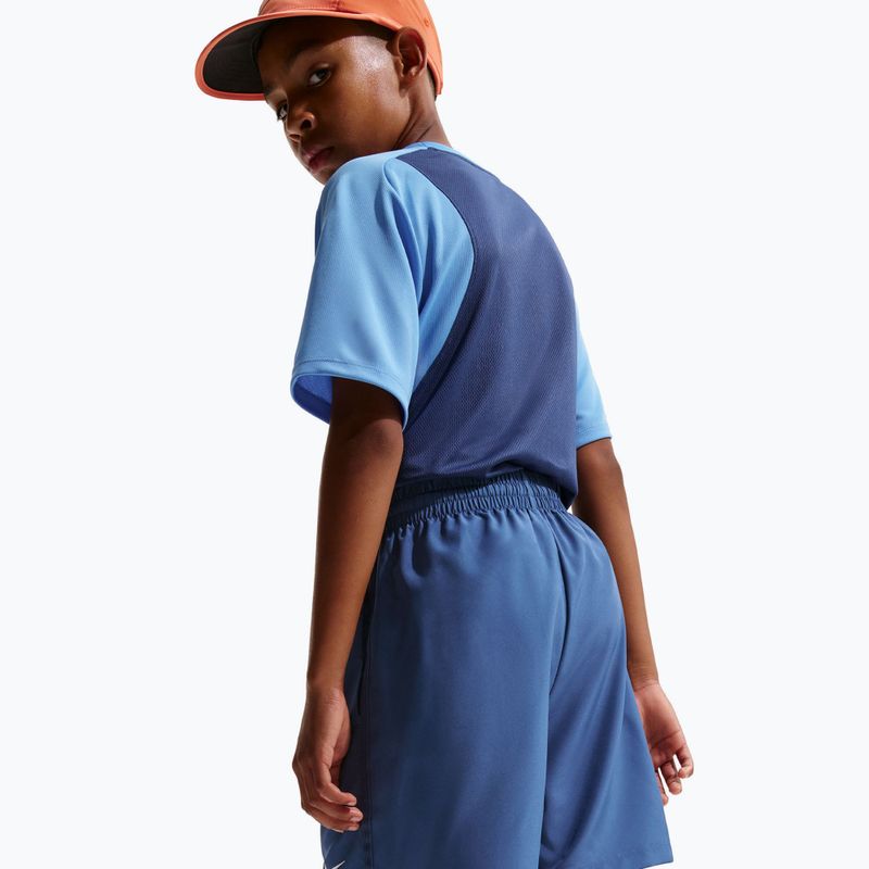 Шорти для тренувань дитячі Nike Dri-Fit Multi mystic navy/white 5