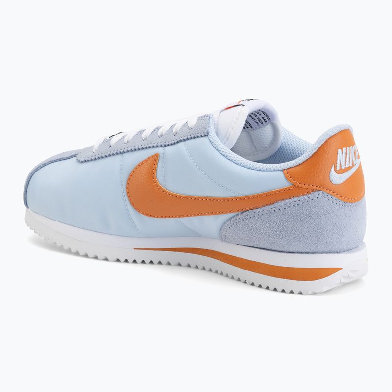 Кросівки жіночі Nike Cortez hydrogen blue/white/hot curry 3
