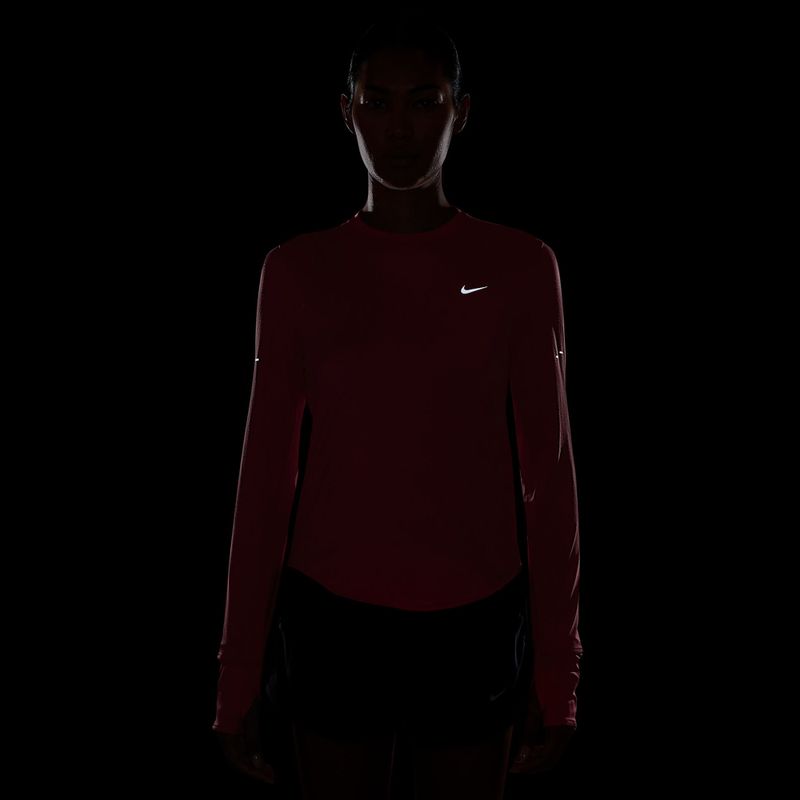 Лонгслів для бігу жіночий Nike Swift Dri-Fit UV sea coral 4